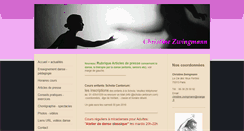 Desktop Screenshot of christine-zwingmann.com